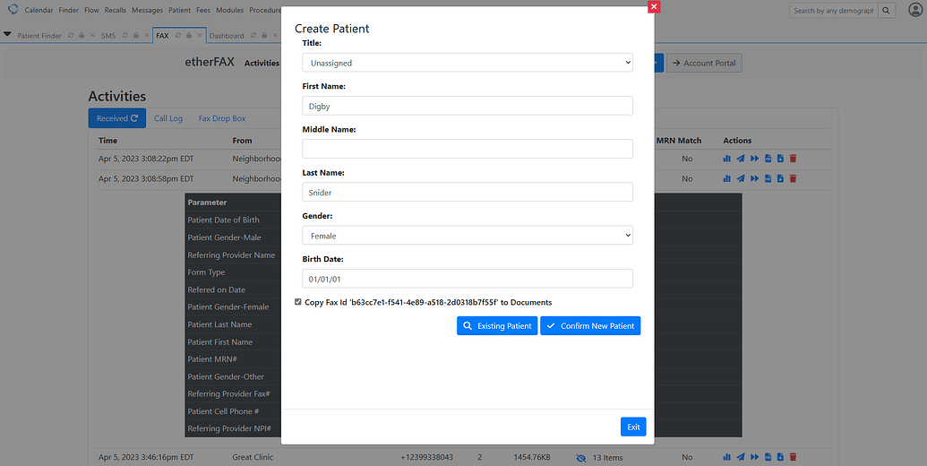 OpenEMR Fax and/or SMS Module Guide - OpenEMR Development - OpenEMR ...