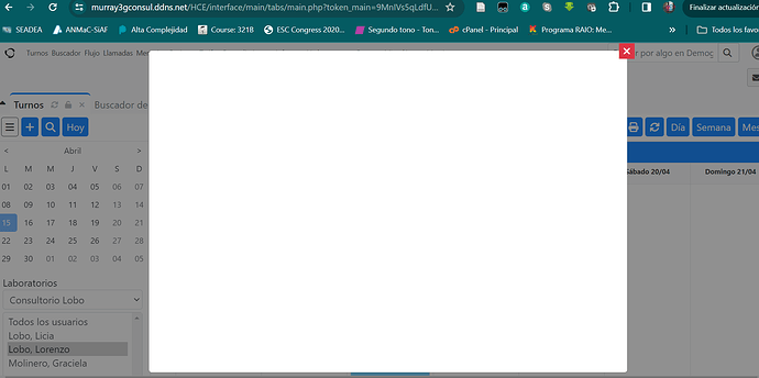 Luego de asignar un turno