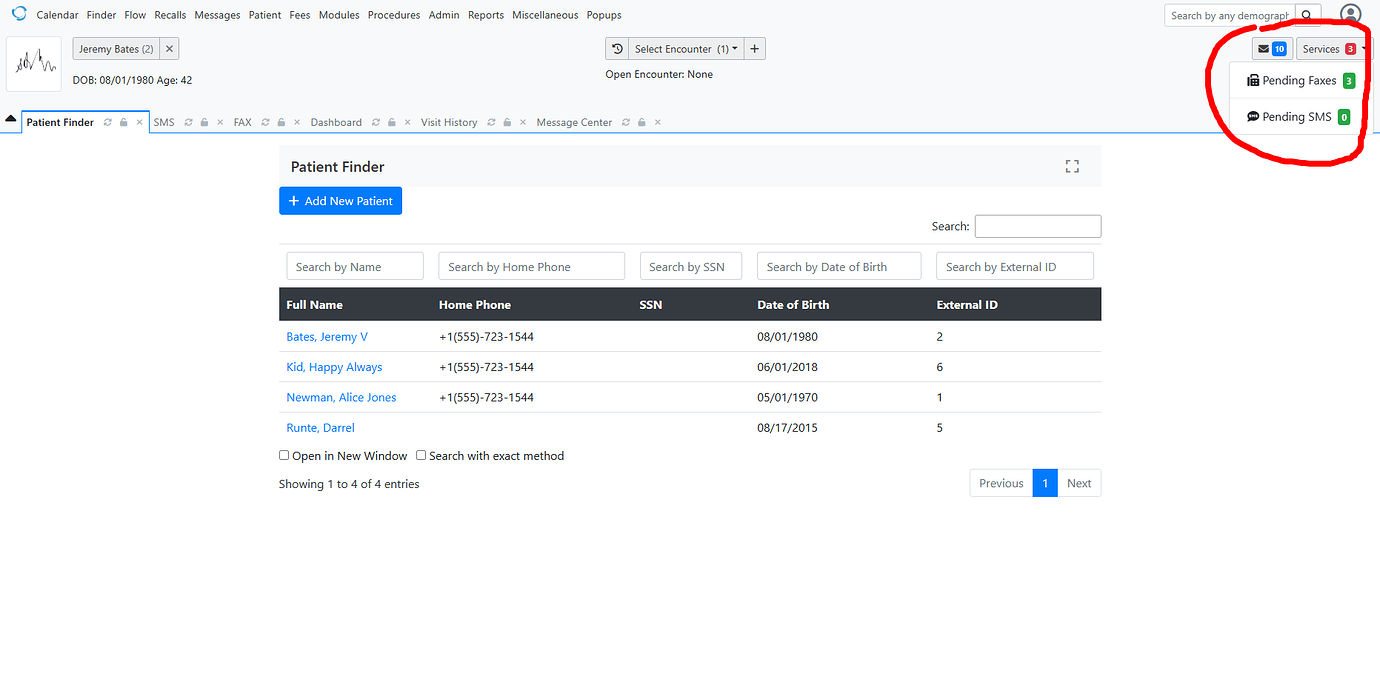OpenEMR Fax and/or SMS Module Guide - OpenEMR Development - OpenEMR ...