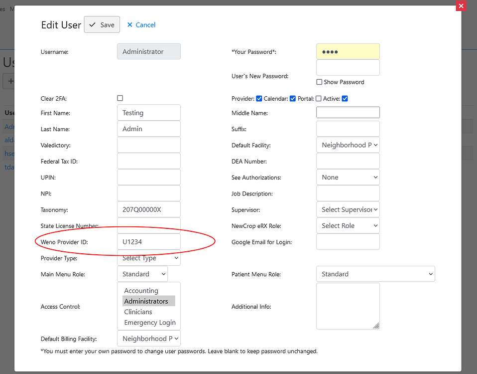 New Weno Module Install and Setup - OpenEMR Development - OpenEMR Community