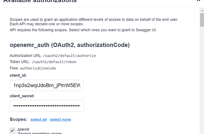 SwaggerAuthenticationPage