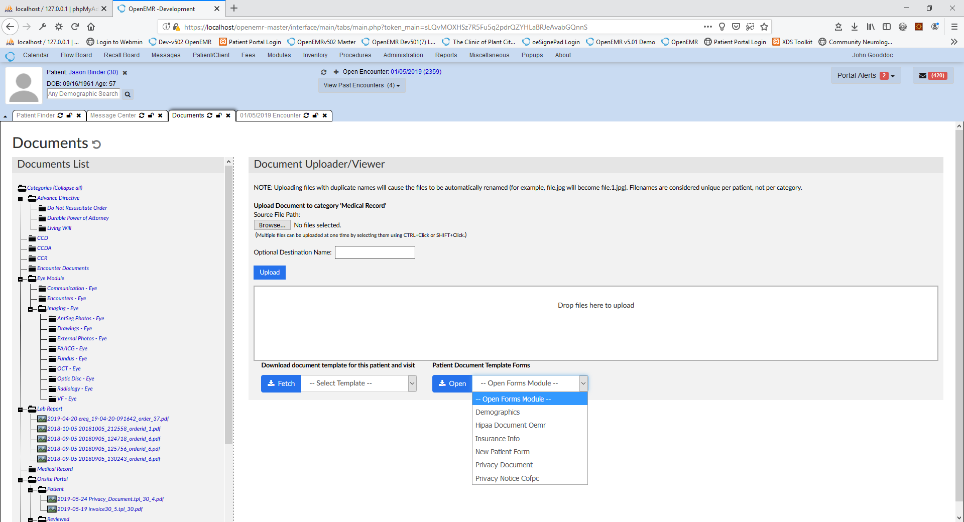 How to setup the portal from the back end, patient forms, consents etc -  Management and Administration - OpenEMR Community